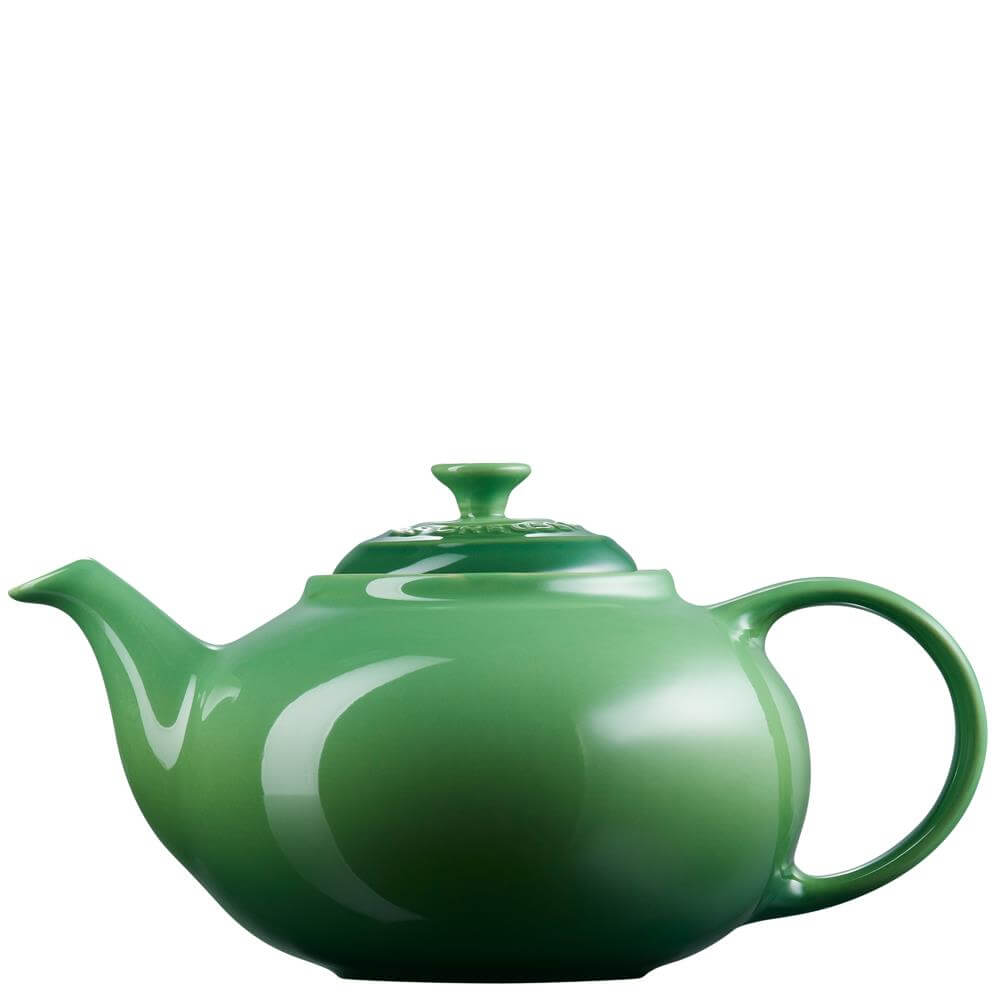 Le Creuset Bamboo Green Stoneware Classic Teapot 1.3L